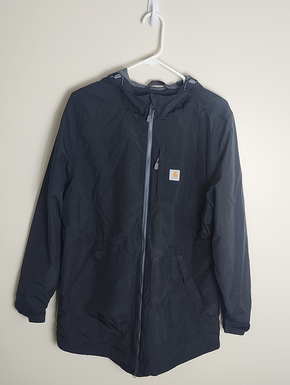 Carhartt Women's Rockford Rain Defender Jacket Black Size L (12-14) 104221